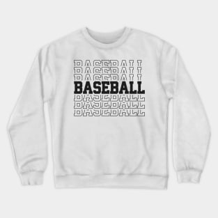 Baseball Crewneck Sweatshirt